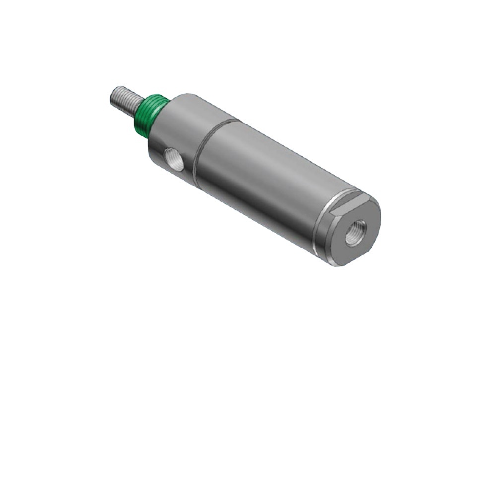 1750D01-03A-03 NUMATICS/AVENTICS ROUND LINE CYLINDER<BR>M SERIES 1 3/4" BORE 3" STROKE, DBL ACT, NOSE MNT, MAGNET